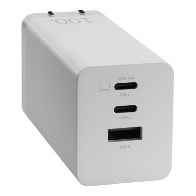 AC-adapter Asus 100W GaN, 2xUSB-C+1xUSB-A
