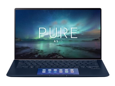Asus Zenbook UX434FLC-PURE2, 14" Full HD IPS, Intel Core i7-10510U, 16 GB, 1 TB PCIe SSD, GeForce MX250, WiFi 6, bakbelyst tangentbord, ScreenPad 2.0, Win10#1