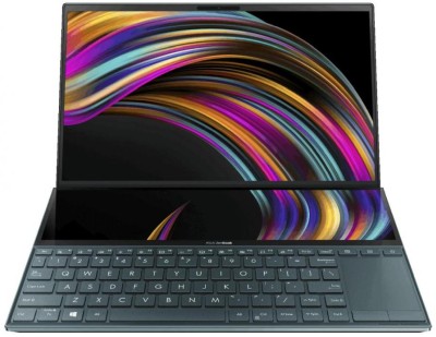 Asus Zenbook Duo UX481FL-HJ091R, 14" Full HD IPS, Intel Core i7-10510U, 16 GB, 1 TB PCIe SSD, GeForce MX250, WiFi 5, bakbelyst tangentbord, ScreenPad Plus, Win10 Pro#1