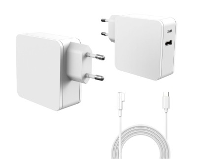 CoreParts Power Adapter for MacBook 45W, USB-C/Magsafe med USB-A 12W#2