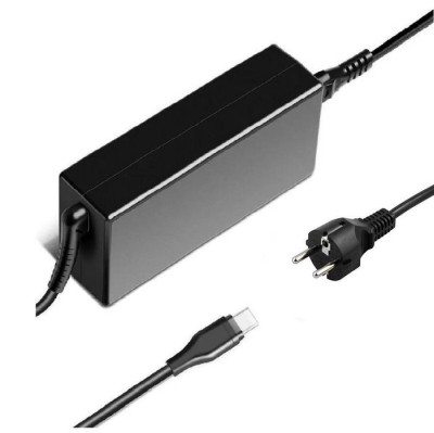 AC-adapter CoreParts 45W USB-C Power Adapter, inkl. 2m kabel - Svart#2