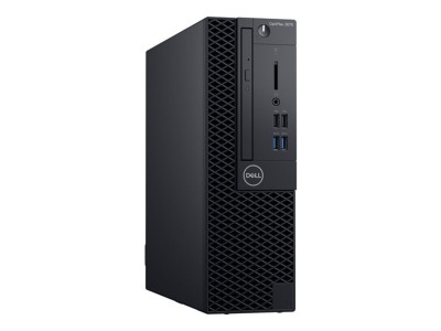 Dell Optiplex 3070 SFF, Intel Core i3-9100, 8 GB, 256 GB PCIe SSD, DVDRW, Win10 Pro, inkl. tangentbord och mus, 1 års på-platsen-garanti#1