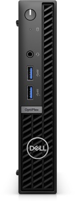 Dell Optiplex 7010 Micro MFF, Intel Core i5-12500T, 16 GB, 512 GB SSD, Win11 Pro, WiFi 6, Bluetooth, inkl. tangentbord och mus, 1 års på-platsen-garanti