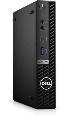 Dell Optiplex 7090 Micro MFF, Intel Core i7-10700T, 16 GB, 256 GB PCIe SSD, Win10 Pro, WiFi 6, Bluetooth, inkl. tangentbord och mus, 3 års på-platsen-garanti#2