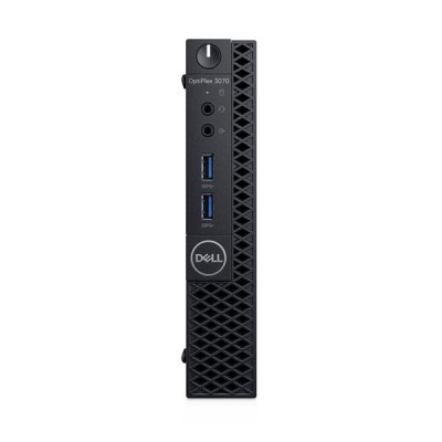 Dell Optiplex 3070 Micro MFF, Intel Core i5-9500T, 8 GB, 256 GB PCIe SSD, Win10 Pro, WiFi 5, Bluetooth, inkl. tangentbord och mus, 1 års på-platsen-garanti#1