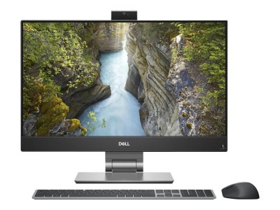 Dell Optiplex 7400 AIO, 23.8" Full HD VA, Intel Core i5-12500, 8 GB, 256 GB SSD, kamera, WiFi 6E, Bluetooth, Win11 Pro, inkl. trådlöst tangentbord och mus, 3 års på-platsen-garanti