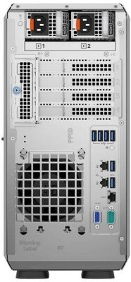 Dell PowerEdge T350, Intel Xeon E-2314 4-Core, 16 GB RAM, 600 GB HDD, 8x3.5" Hot-Swap, PERC H355, 3 års på-platsen-garanti NBD#3