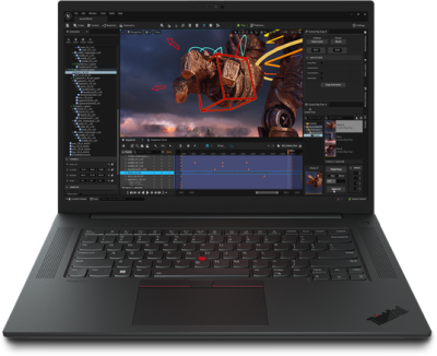 Lenovo ThinkPad P1 G6, 16" UHD+ OLED touch matt, Intel Core i7-13800H, 32 GB, 1 TB PCIe SSD, GeForce RTX4060, WiFi 6E, bakbelyst tangentbord, Win11 Pro, 3 års Premier Support#1