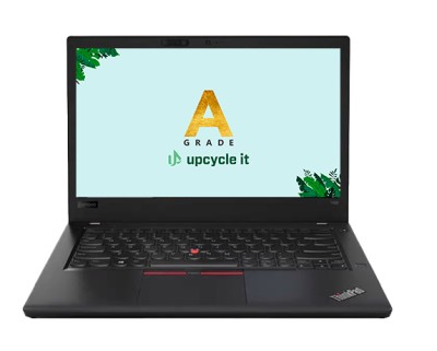 Lenovo ThinkPad T480, 14" Full HD IPS matt, Intel Core i5-8250U, 8 GB, 256 GB PCIe SSD, WiFi 5, 4G/LTE, bakbelyst tangentbord, Win11 Pro, Refurbished Grade A, 2 års garanti