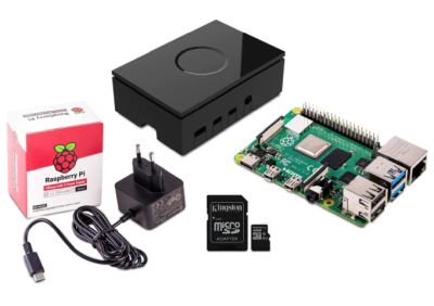 OKdo Raspberry Pi 4 Basic Kit, universal version, 8 GB RAM, inkl. tillbehör