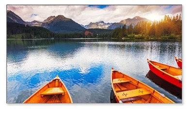 55" NEC X555UNV D-LED S-IPS, 1920x1080, 4000:1, 8 ms, LAN, NFC, OPS-slot, 24/7-drift, videovägg, 3,5mm tunn ram