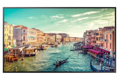 49" Samsung QM49R, 4K/3840x2160, 4000:1, 8 ms, LAN/WiFi, högtalare, Tizen, 24/7-drift