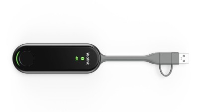 Yealink PA20, Trådlös dongel för att dela skärm till Yealink-enheter, USB-C/USB-A, 3840x2160