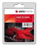 AgfaPhoto Canon PG-540 XL, Svart, 600 sidor