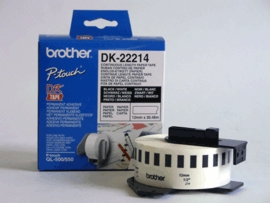 Brother DK22205, Löpande Papperstape 62mm x 30,5 meter, vit, termiskt papper