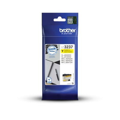 Brother LC3237Y, Gul, 1500 sidor