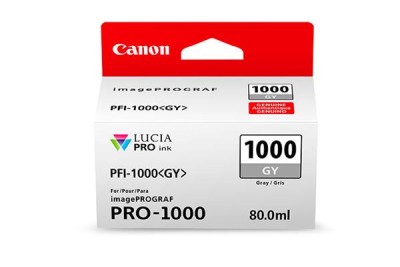 Canon PFI-1000 GY / Grå, 80 ml#1