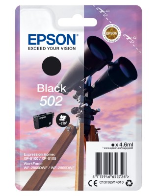 Epson 502 Svart, 210 sidor