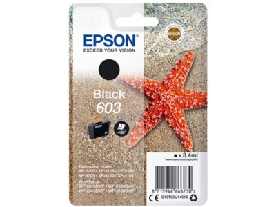Epson 603 Svart, 150 sidor
