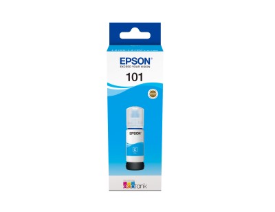 Epson EcoTank 101 Cyan, flaska 70ml, 6000 sidor