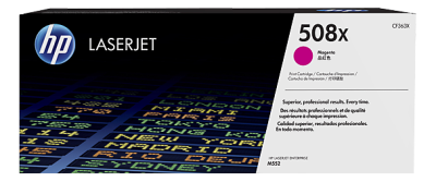 HP 508X Magenta, 9500 sidor