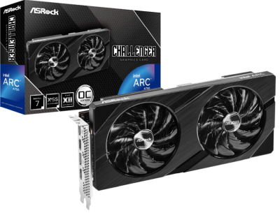 ASRock Intel Arc A750 Challenger 8GO 8 GB GDDR6, HDMI/3xDP