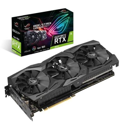 Asus GeForce RTX 2070 ROG STRIX Advanced Gaming 8 GB GDDR6, 2xHDMI/2xDP/USB-C, Aura Sync RGB