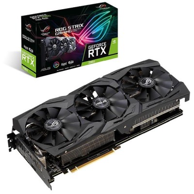 Asus GeForce RTX 2060 ROG Strix Advanced 6 GB GDDR6, 2xHDMI/2xDP, Aura Sync RGB