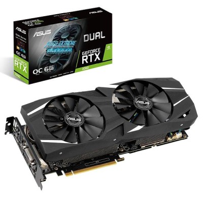 Asus GeForce RTX 2060 DUAL OC 6 GB GDDR6, DVI/2xHDMI 2.0/2xDP#1