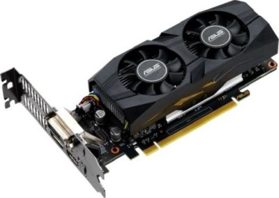 Asus GeForce GTX 1650 4 GB GDDR5 DVI/HDMI/DP, inkl. Low Profile-plåt