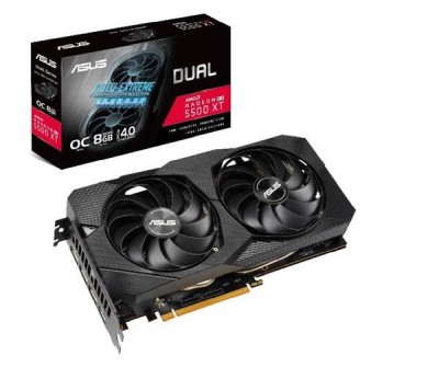 Asus Radeon RX 5500 XT 8 GB DUAL OC EVO GDDR6, HDMI/3xDP#1