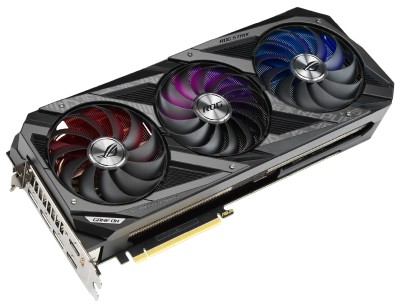 Asus GeForce RTX 3090 ROG STRIX GAMING 24 GB GDDR6X, 2xHDMI/3xDP, Aura Sync RGB