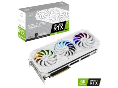 Asus GeForce RTX 3080 ROG STRIX OC GAMING WHITE V2 (LHR) 10 GB GDDR6X, 2xHDMI/3xDP#1
