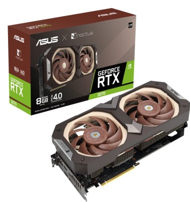 Asus GeForce RTX 3070 NOCTUA 8 GB GDDR6, 2xHDMI/3xDP#1