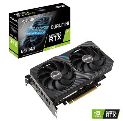 Asus GeForce RTX 3060 TI MINI V2 (LHR) 8 GB GDDR6, HDMI/3xDP