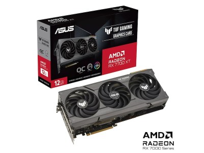 Asus Radeon RX 7700 XT TUF OC GAMING 12 GB GDDR6, HDMI/3xDP, Aura Sync ARGB#1