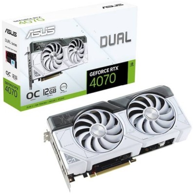 Asus GeForce RTX 4070 Super Dual OC WHITE 12 GB GDDR6X, HDMI/3xDP#1