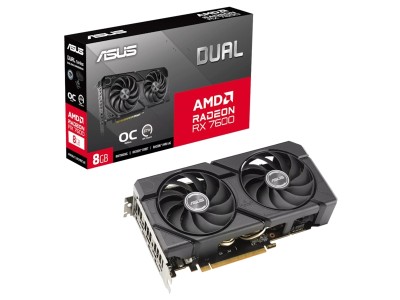 Asus Radeon RX 7600 EVO OC 8 GB GDDR6, HDMI/3xDP