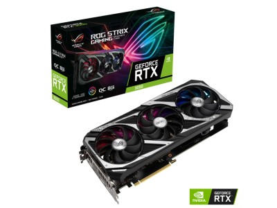 Asus GeForce RTX 3050 ROG STRIX OC 8 GB GDDR6, 2xHDMI/3xDP, Aura Sync RGB#1