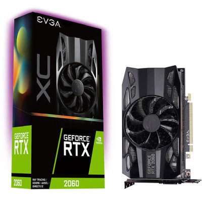 EVGA GeForce RTX 2060 XC GAMING 6 GB GDDR6, DVI/HDMI/DP