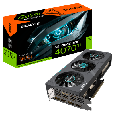 Gigabyte GeForce RTX 4070 Ti EAGLE OC Rev 2.0 12 GB GDDR6X, HDMI/3xDP, RGB Fusion#1