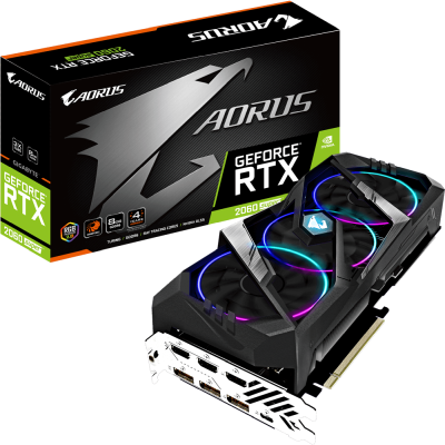 Gigabyte GeForce RTX 2060 SUPER AORUS 8 GB GDDR6, 3xHDMI/3xDP/USB-C, RGB Fusion 2.0#1