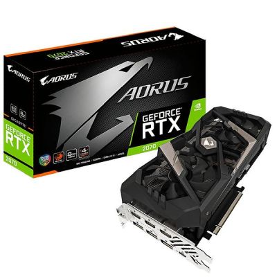 Gigabyte GeForce RTX 2070 AORUS 8 GB GDDR6, 3xHDMI/3xDP