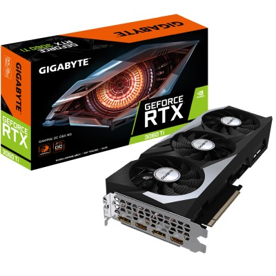 Gigabyte GeForce RTX 3060 Ti GAMING OC D6X (LHR) 8 GB GDDR6X, 2xHDMI/2xDP, RGB Fusion