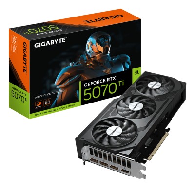 Gigabyte GeForce RTX 5070 Ti Windforce OC V2 16 GB GDDR7, HDMI/3xDP#1
