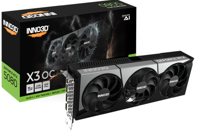 Inno3D GeForce RTX 5080 X3 OC 16 GB GDDR7, HDMI/3xDP