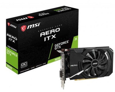 MSI GeForce GTX 1650 AERO ITX OC 4 GB GDDR5, DVI/HDMI/DP#1