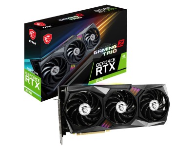 MSI GeForce RTX 3070 GAMING Z TRIO LHR 8 GB GDDR6, HDMI/3xDP, RGB Mystic Light#1