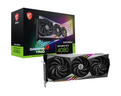MSI GeForce RTX 4080 GAMING X TRIO 16 GB GDDR6X, HDMI/3xDP, RGB#2