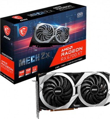 MSI Radeon RX 6700 XT MECH 2X OC 12 GB GDDR6, HDMI/3xDP